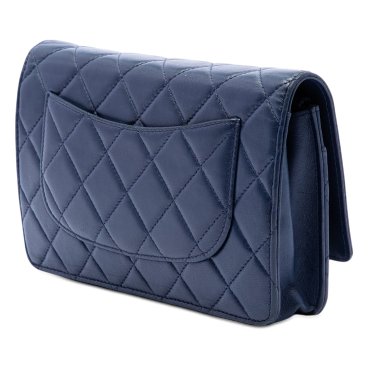 Chanel CC Matelassé Cuir d’agneau Wallet on Chain