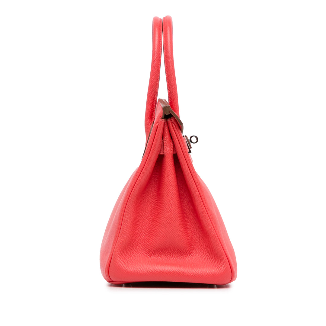 Epsom Birkin Retourne 30 Red - Gaby Paris
