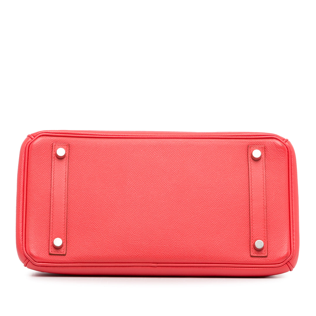 Epsom Birkin Retourne 30 Red - Gaby Paris
