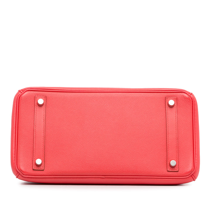 Epsom Birkin Retourne 30 Red - Gaby Paris