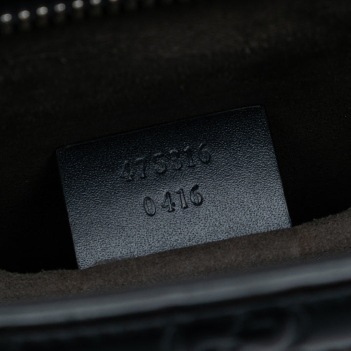 Gucci Guccissima Web Pochette Noir – GABY PARIS Authentique