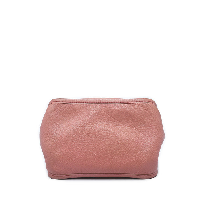 grainé Reissue 2.55 Mademoiselle Accordion Sac Cuir de veau grainé Rose