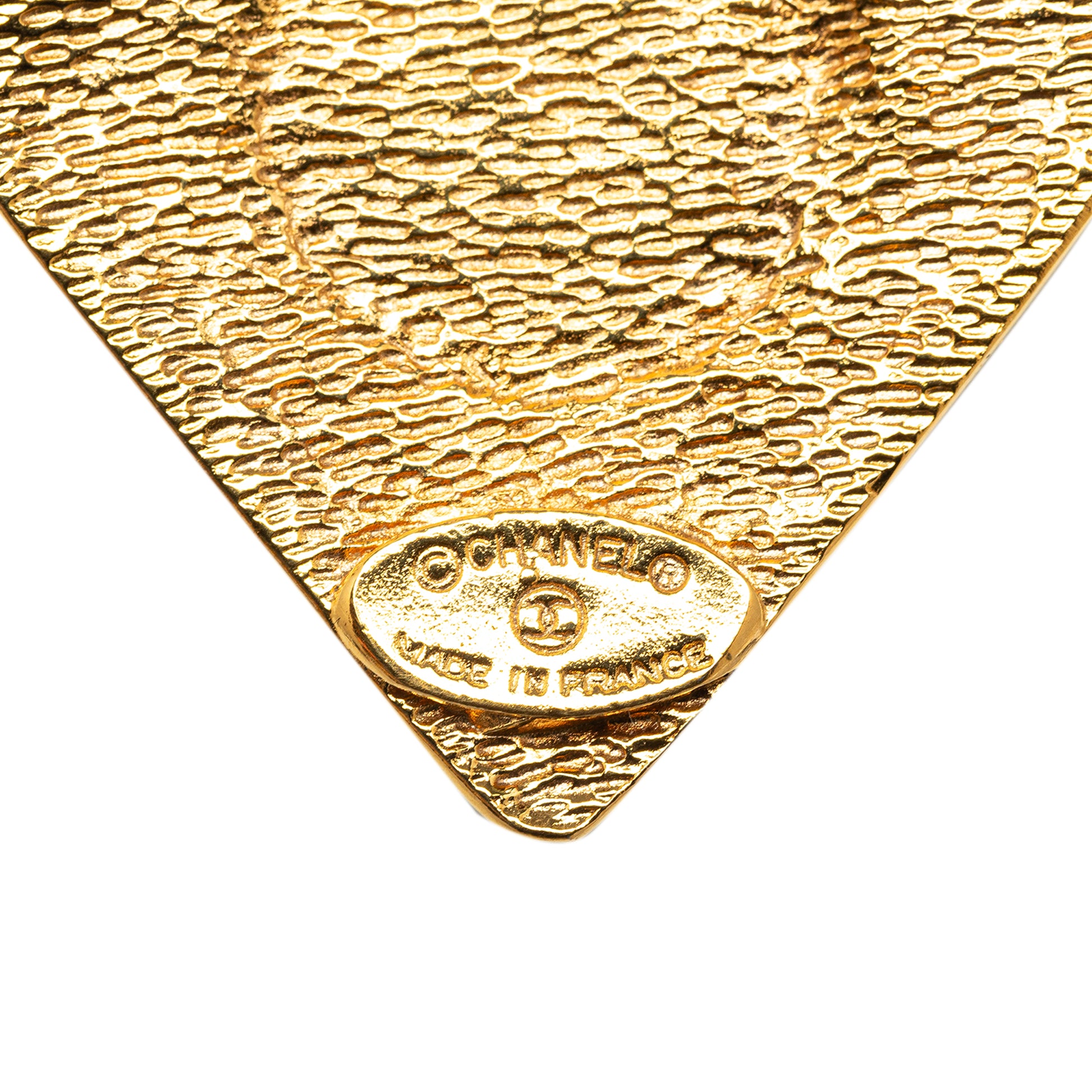 CC Pendant Necklace Gold - Gaby Paris