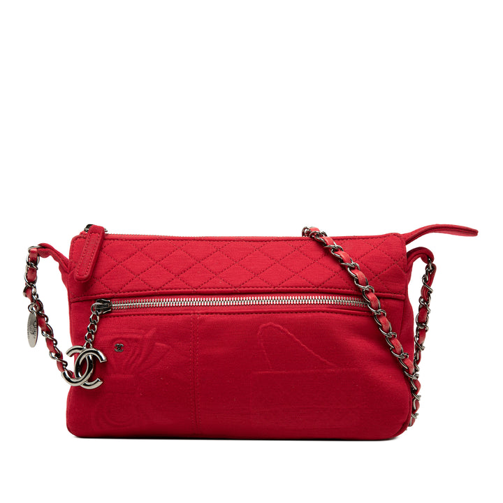 Matelassé Jersey Hawaii Sac Rouge