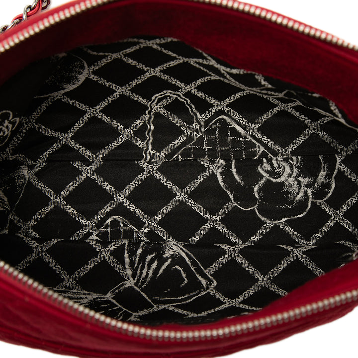 Matelassé Jersey Hawaii Sac Rouge