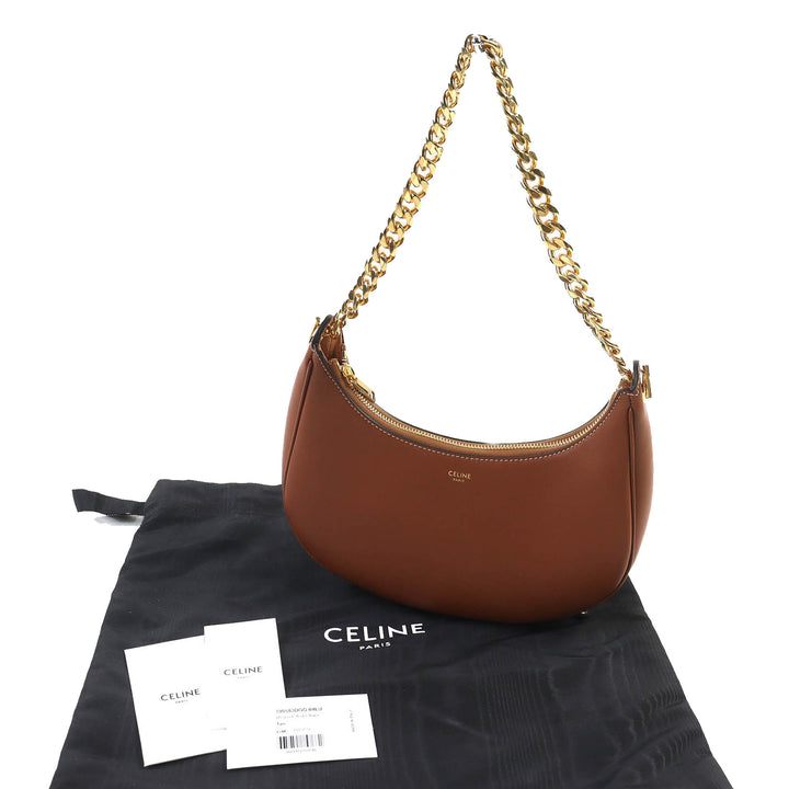 Ava Sac Moyen Cuir de veau Marron