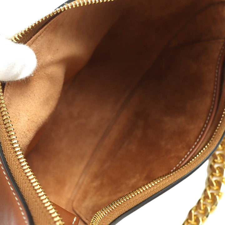 Ava Sac Moyen Cuir de veau Marron