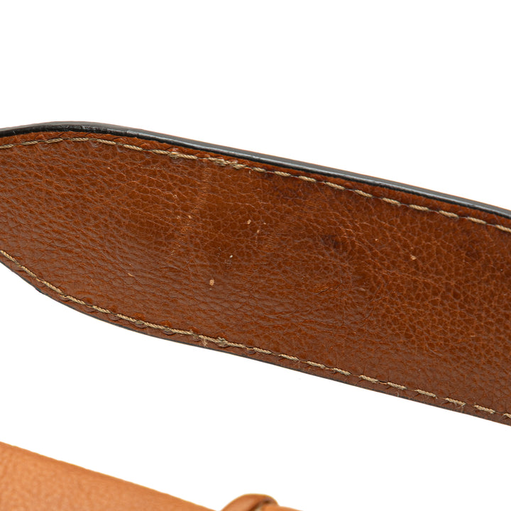 GG Canvas Marrakech Shoulder Bag Brown - Gaby Paris
