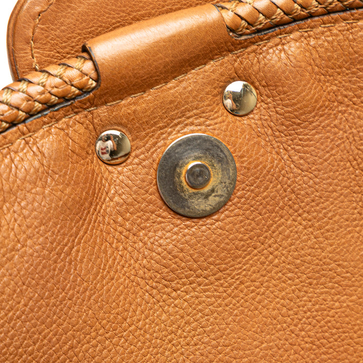 GG Canvas Marrakech Shoulder Bag Brown - Gaby Paris