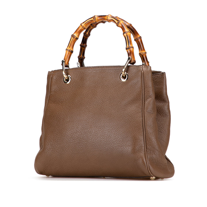 Gucci Small Cuir de veau Bamboo Shopper Sac