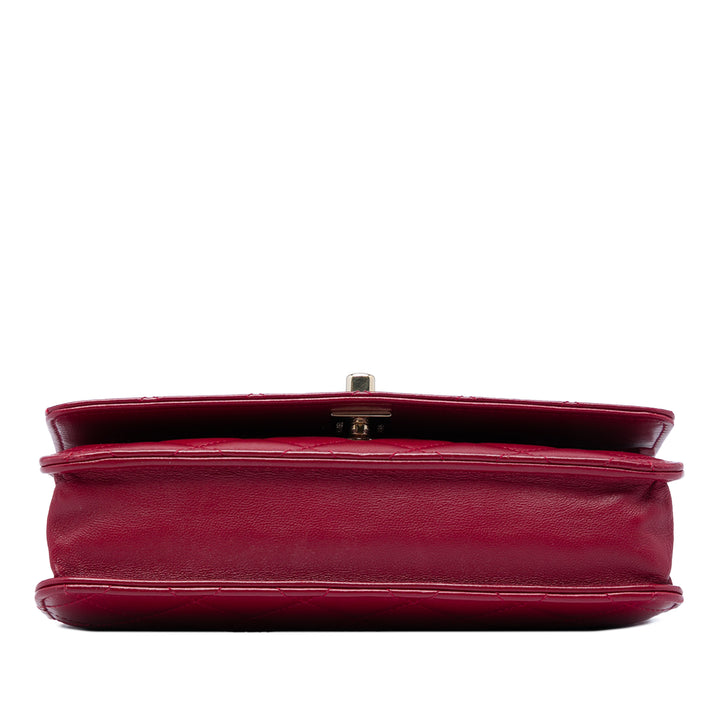 Chanel Matelassé Trendy CC Wallet on Chain Cuir d'agneau