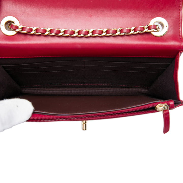Chanel Matelassé Trendy CC Wallet on Chain Cuir d'agneau