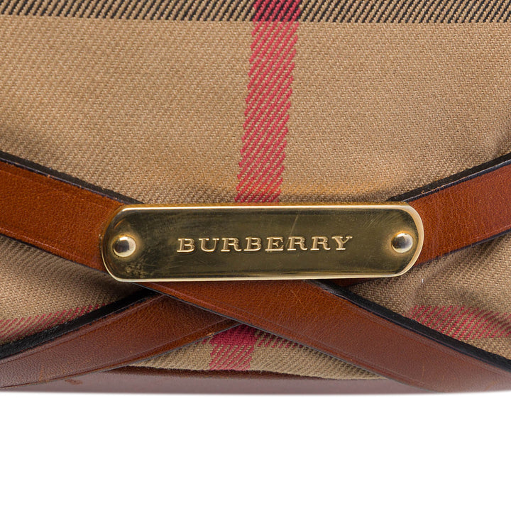 House Check Gosford Bridle Sac Beige