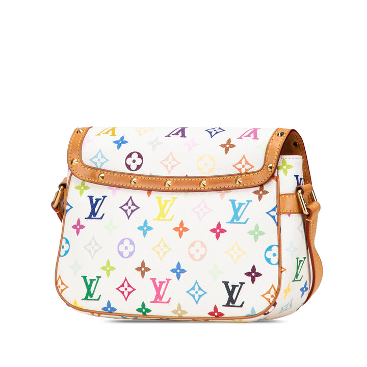 Monogram Multicolore Sologne White - Gaby Paris