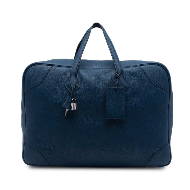 Hermès Victoria 50 Clémence Bleu – vue principale – GABY PARIS