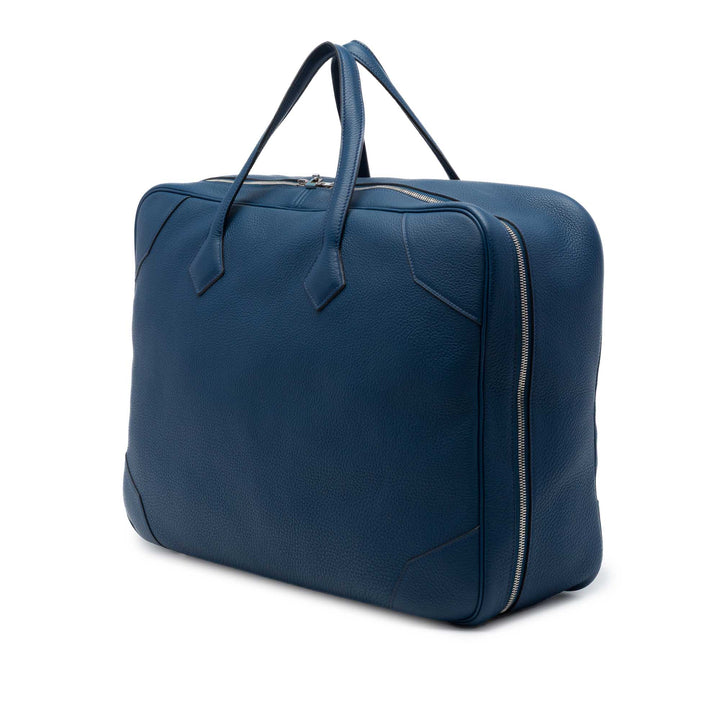 Hermès Victoria 50 Clémence Bleu – vue 2 – GABY PARIS