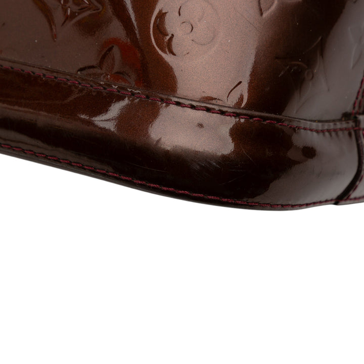 Louis Vuitton Monogram Vernis Alma PM Rouge