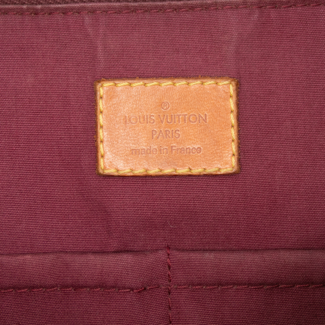 Louis Vuitton Monogram Vernis Alma PM Rouge