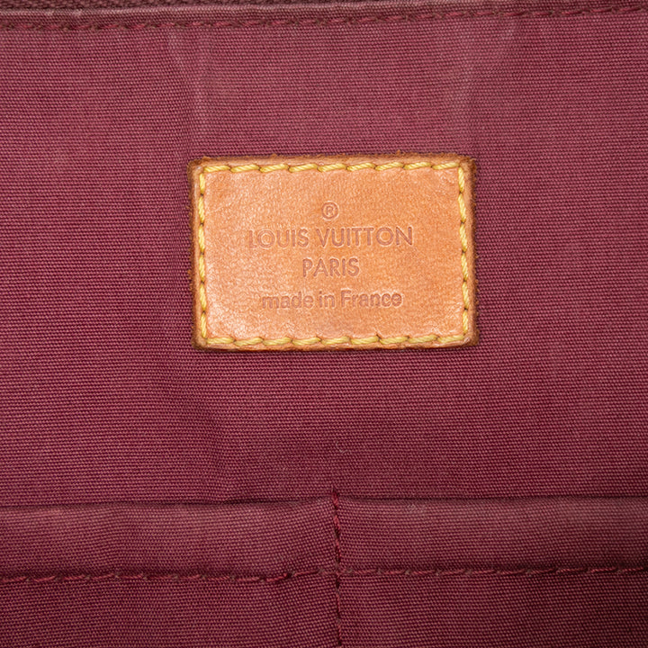 Louis Vuitton Monogram Vernis Alma PM Rouge