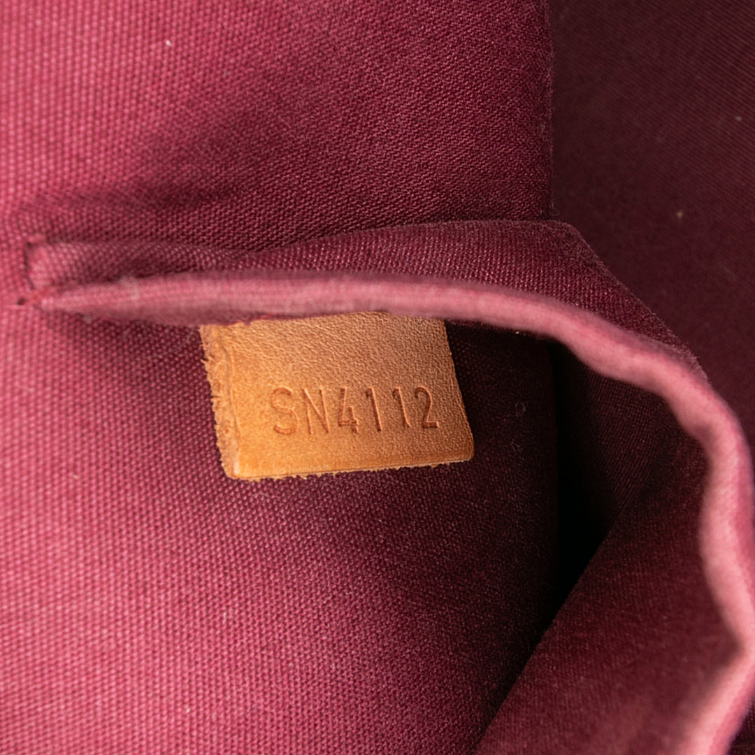 Louis Vuitton Monogram Vernis Alma PM Rouge