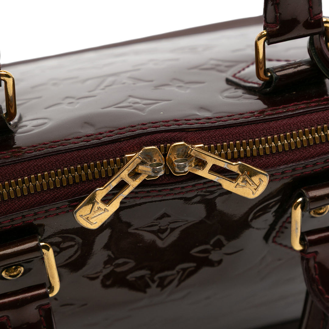 Louis Vuitton Monogram Vernis Alma PM Rouge
