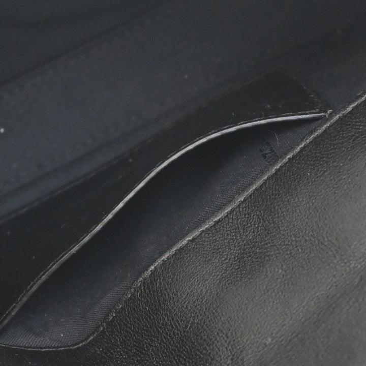 Fendi Zucca embossé Cuir Baguette Phone Pochette Sac