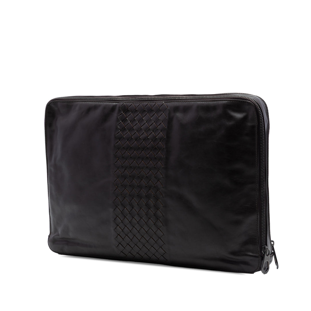 Bottega Veneta Intrecciato à finitions Nappa Document Étui