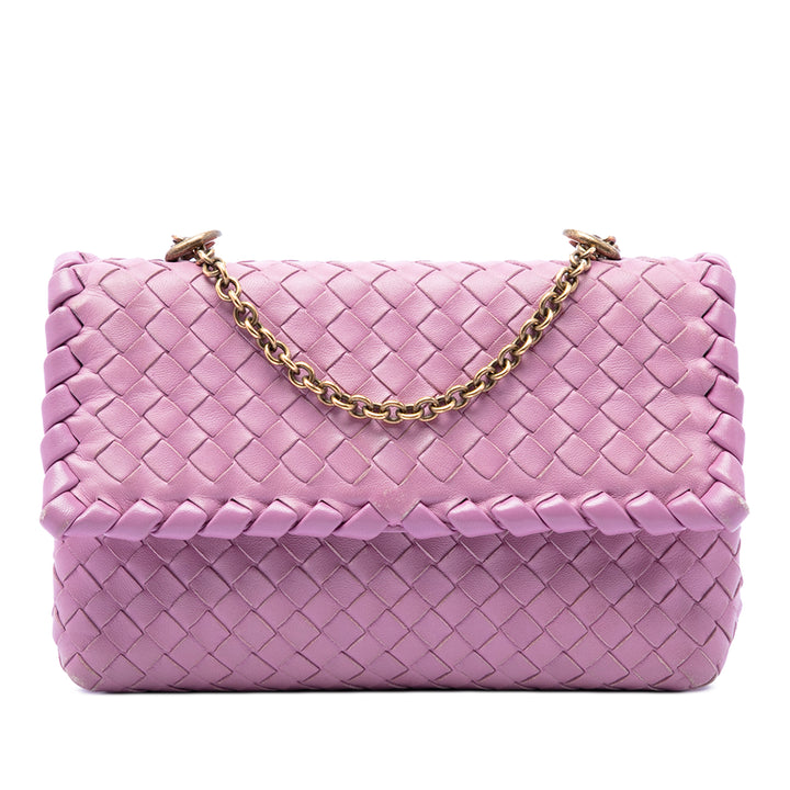 Bottega Veneta Baby Nappa Intrecciato Olimpia Sac porté croisé