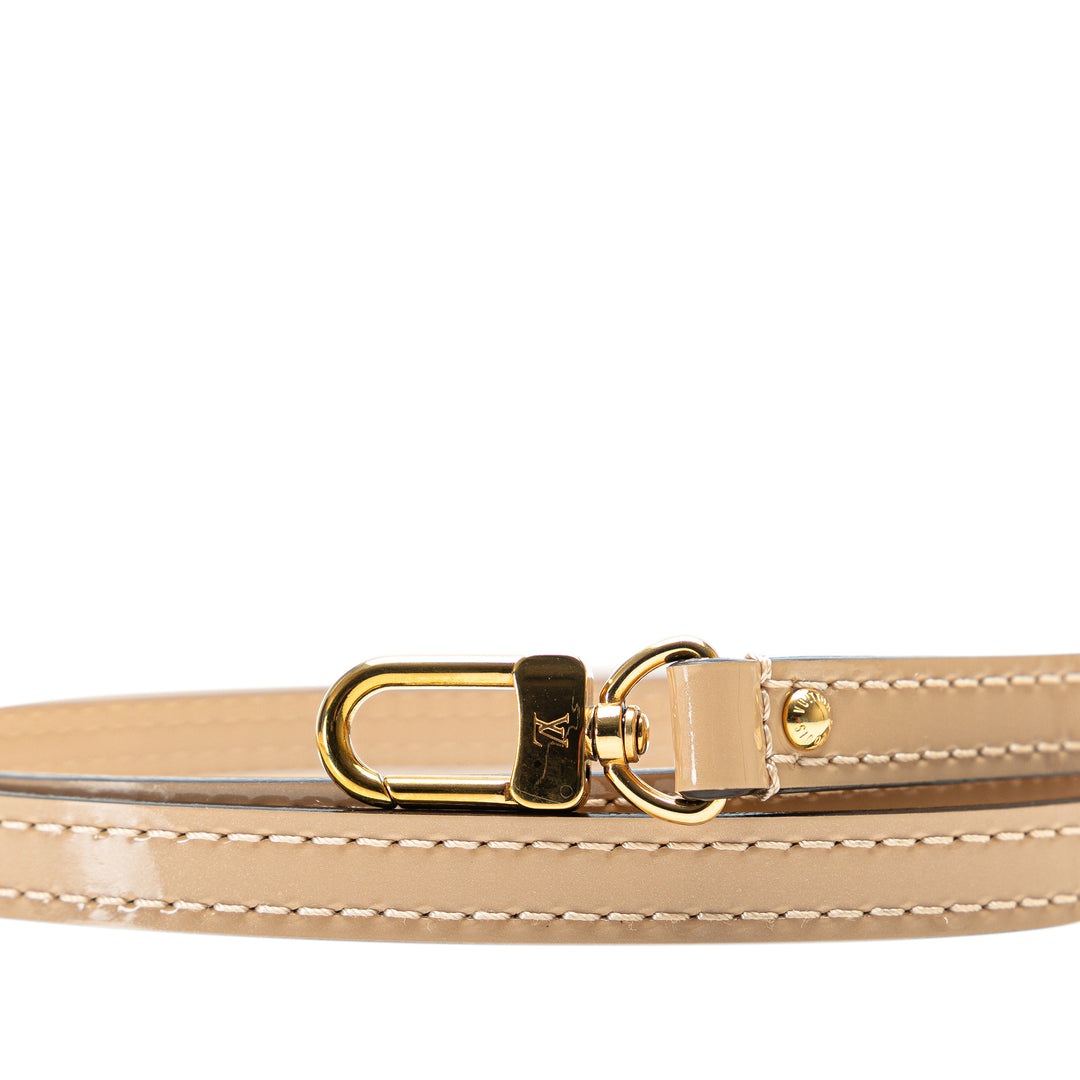 Louis Vuitton Monogram Vernis Strap Marron