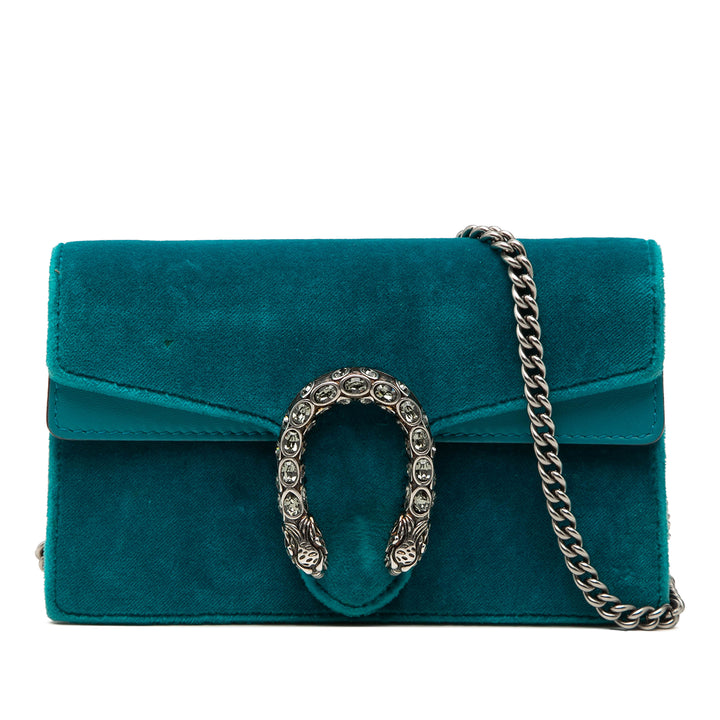 Gucci Mini Velours Dionysus Sac porté croisé