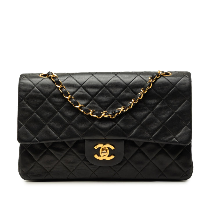 Chanel Medium Classic Cuir d'agneau Double rabat