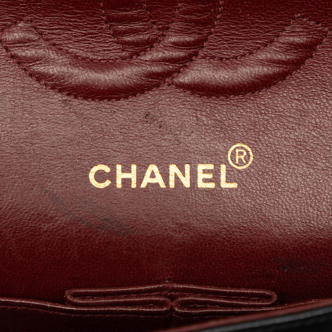 Chanel Medium Classic Cuir d'agneau Double rabat