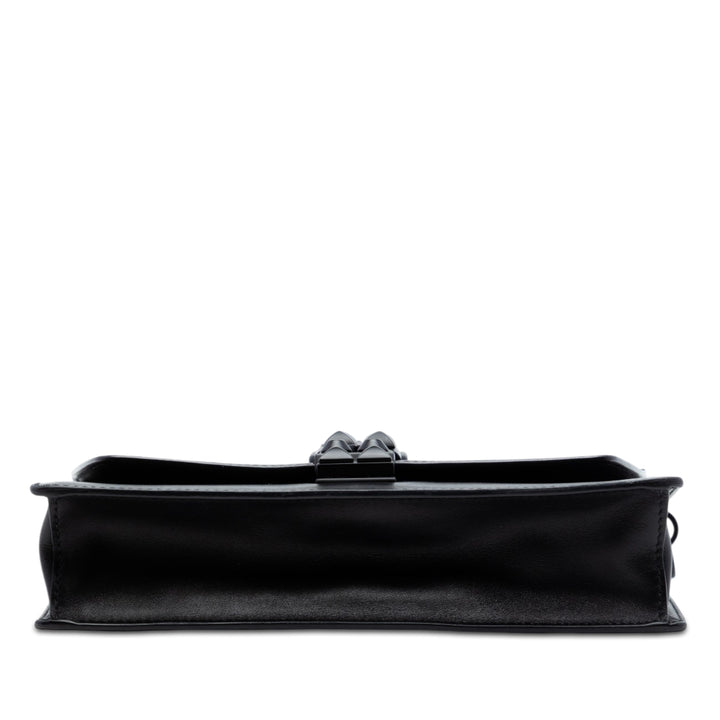 à finitions clouté City Veau Elektra Sac Saffiano Noir