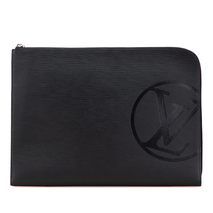 Louis Vuitton Epi Initials Circle Pochette Jour GM Noir