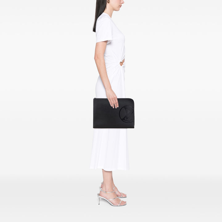 Louis Vuitton Epi Initials Circle Pochette Jour GM Noir