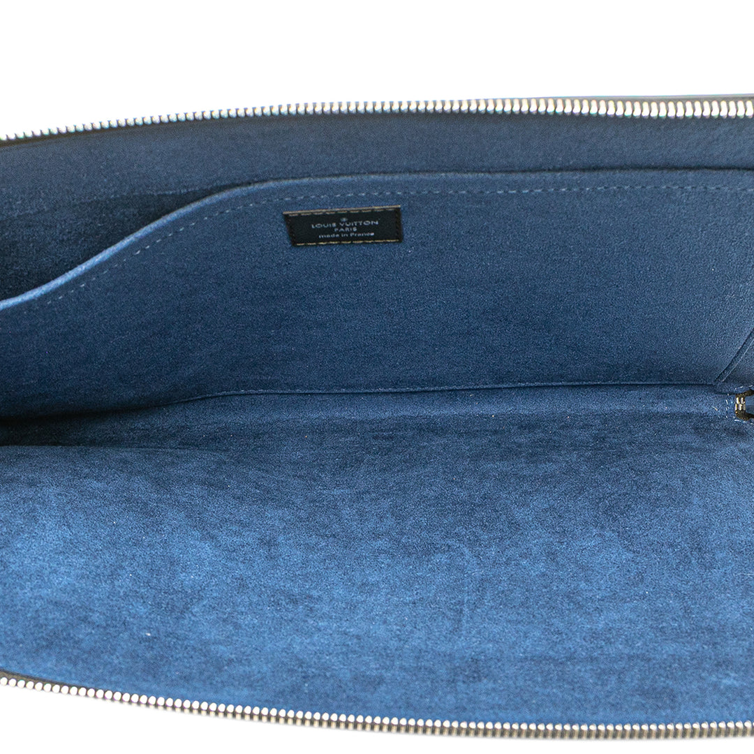 Louis Vuitton Epi Initials Circle Pochette Jour GM Noir