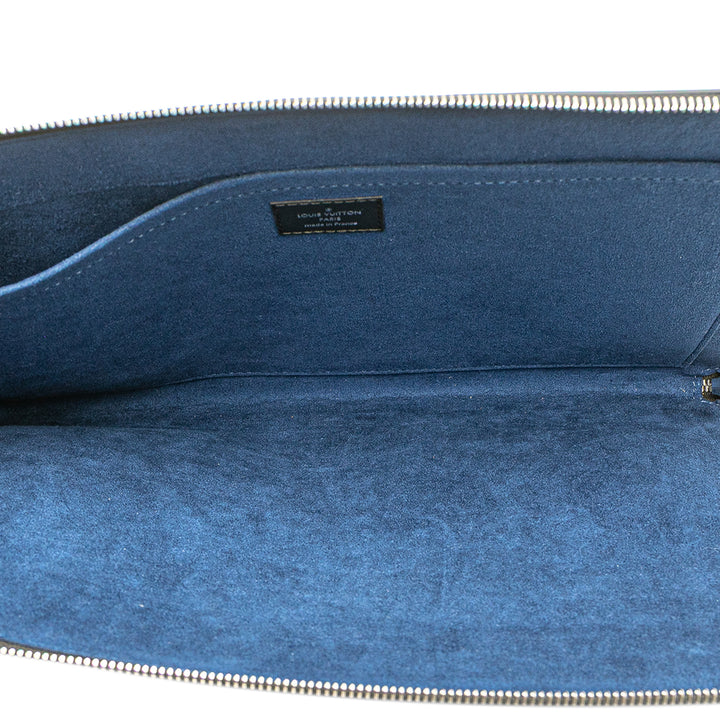 Louis Vuitton Epi Initials Circle Pochette Jour GM Noir