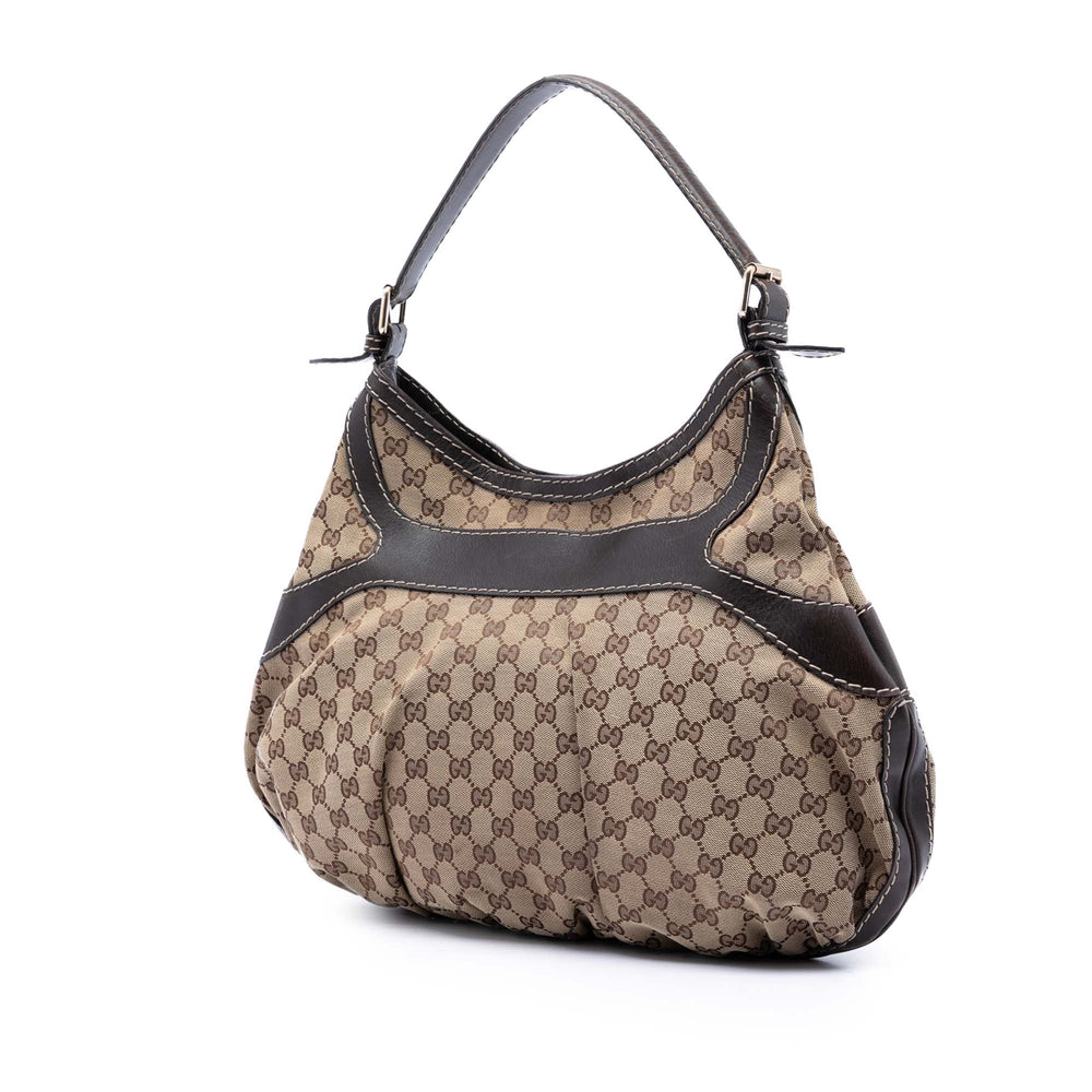 Gucci Sac porté épaule GG Dialux Queen Hobo Grand Beige – vue 2 – GABY PARIS