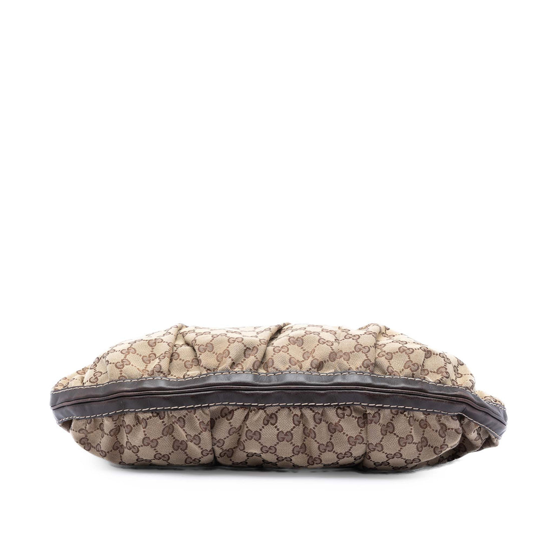 Gucci Sac porté épaule GG Dialux Queen Hobo Grand Beige – vue 3 – GABY PARIS