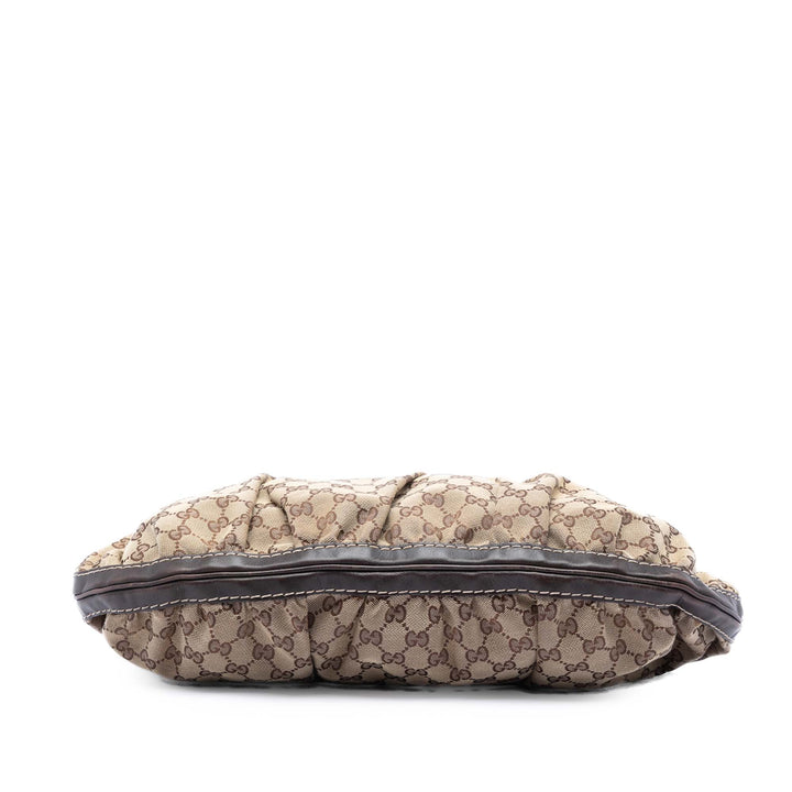 Gucci Sac porté épaule GG Dialux Queen Hobo Grand Beige – vue 3 – GABY PARIS