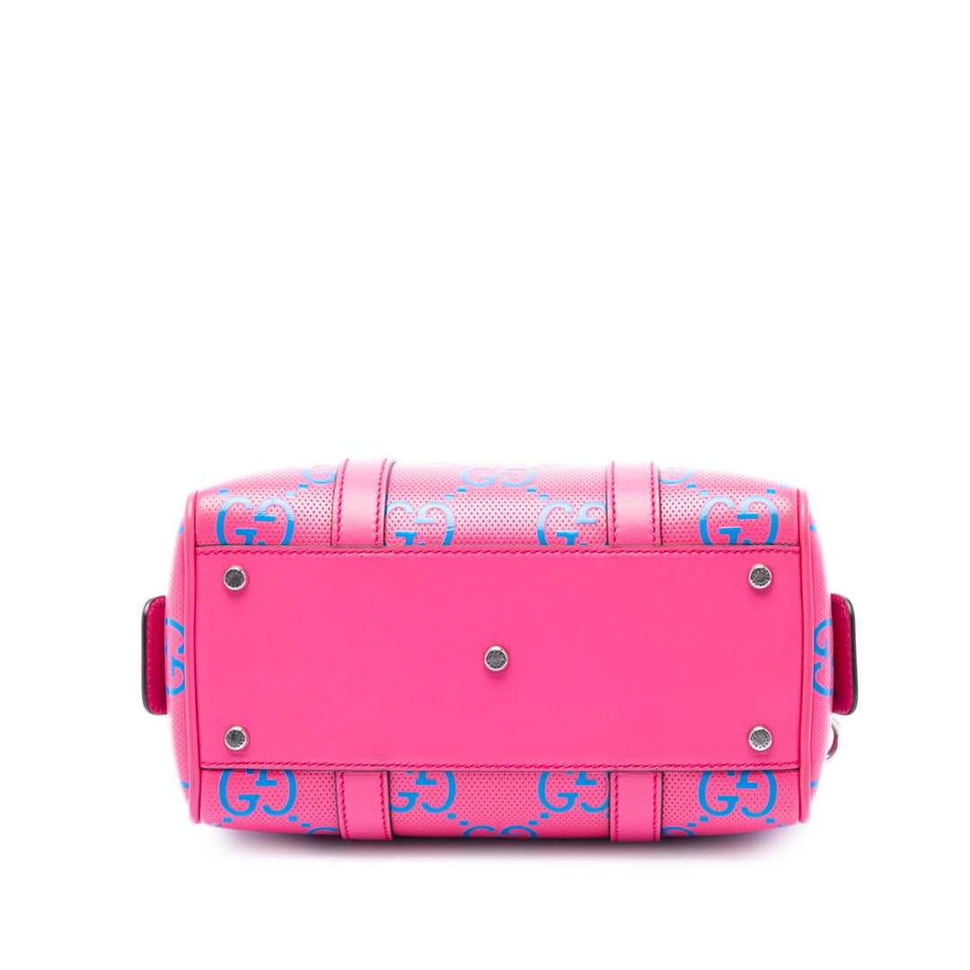 GG perforé Duffle Sac Mini Rose
