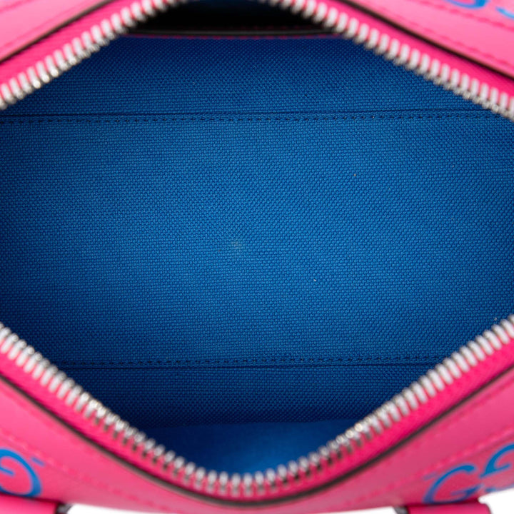 GG perforé Duffle Sac Mini Rose
