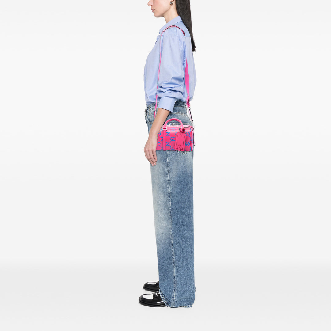 GG perforé Duffle Sac Mini Rose