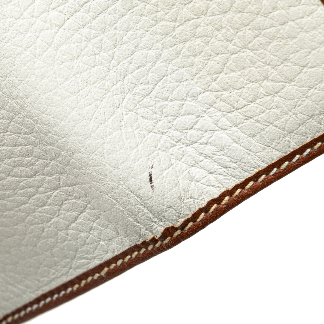 1980s Leather Key Case White - Gaby Paris