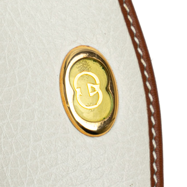 1980s Leather Key Case White - Gaby Paris