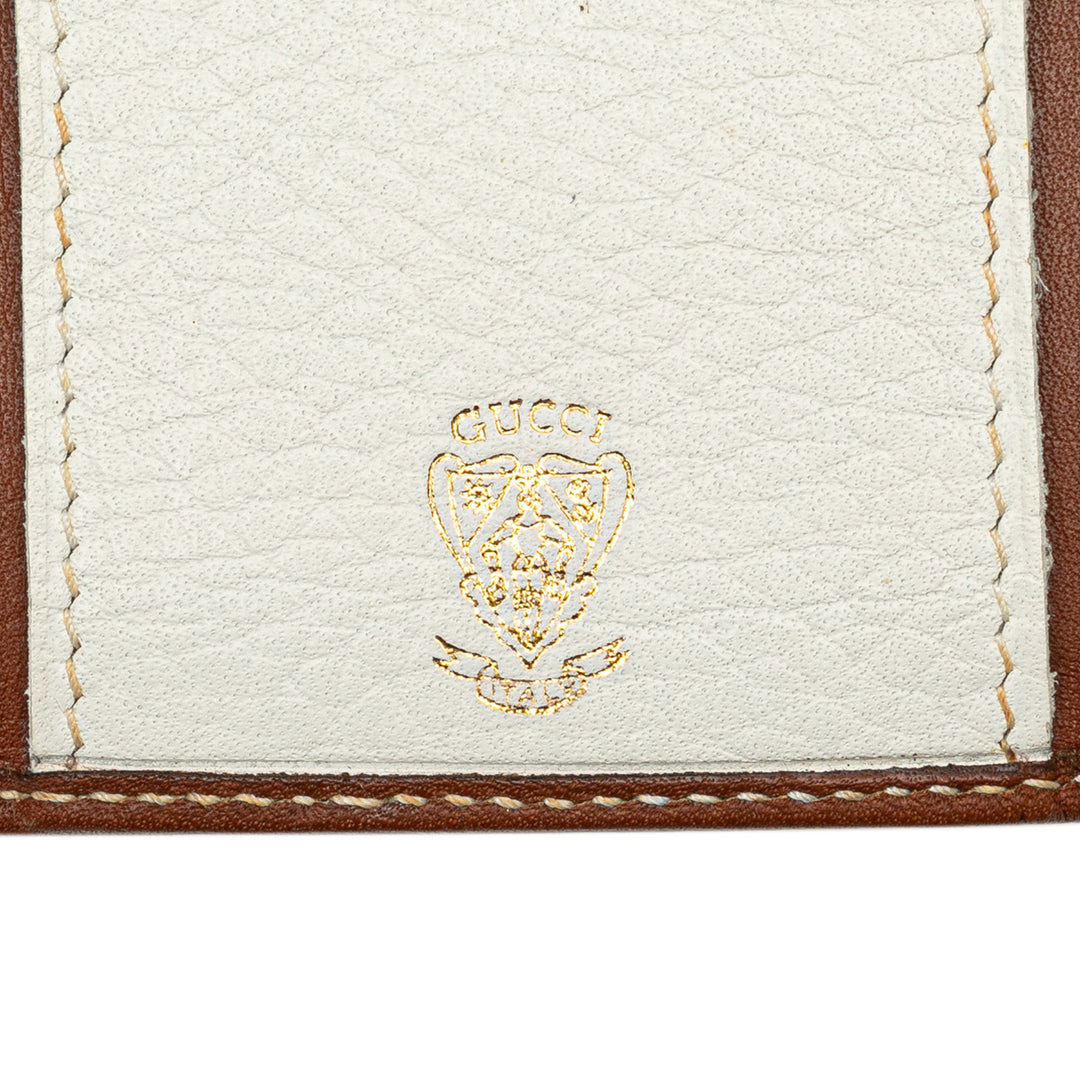 1980s Leather Key Case White - Gaby Paris