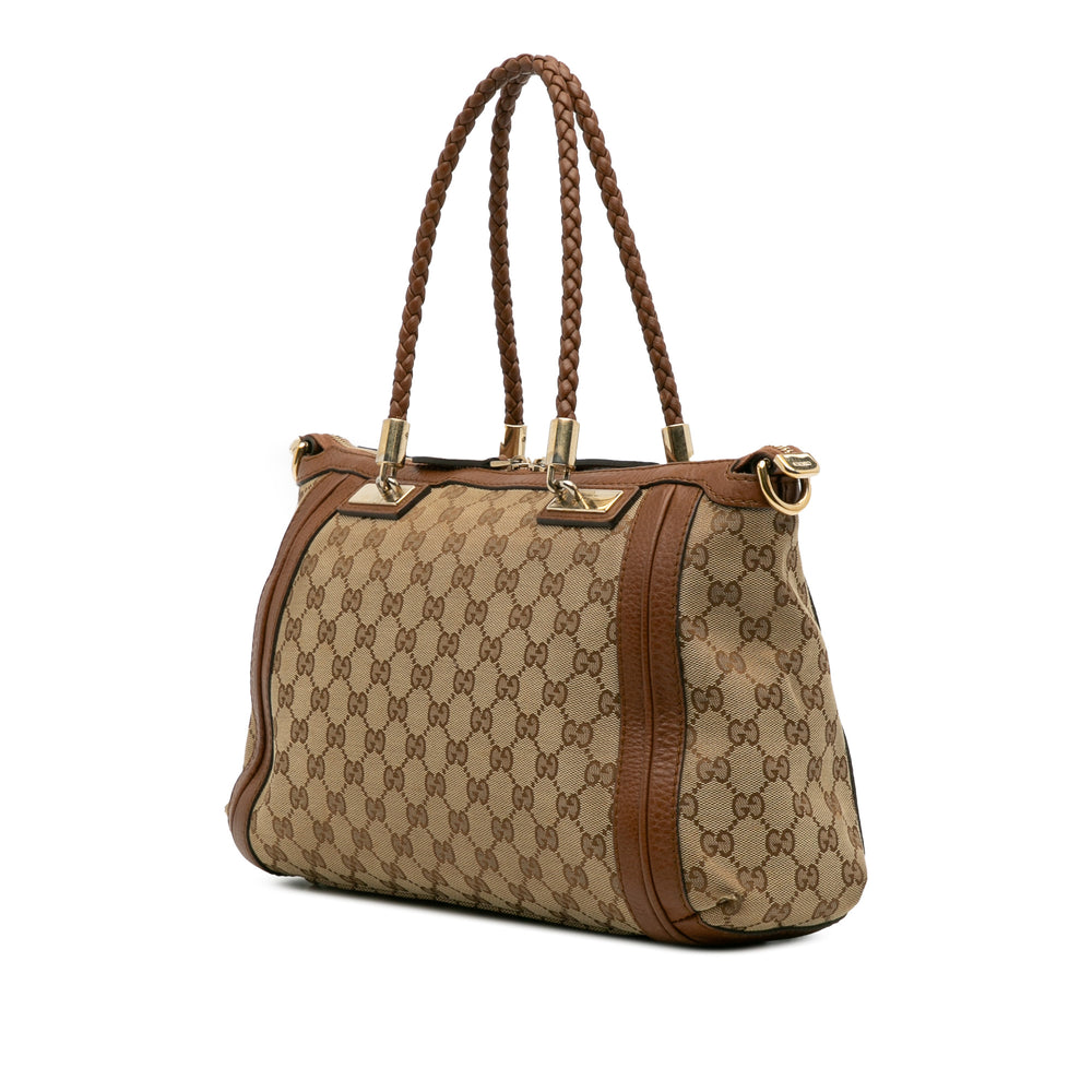Gucci GG Toile Bella Sac cartable Marron – GABY PARIS Authentique