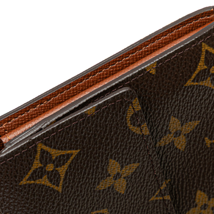 Monogram Sarah Long Wallet Brown - Gaby Paris