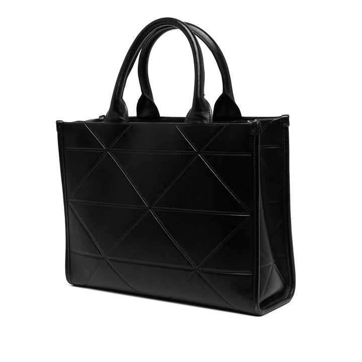 Prada Sac à main Souple Veau Symbole Petit Noir – vue 2 – GABY PARIS