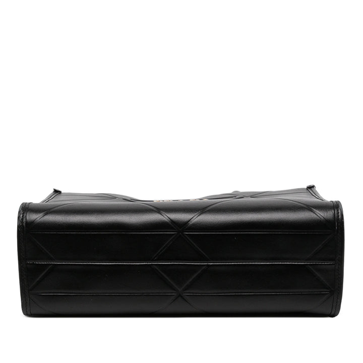 Prada Sac à main Souple Veau Symbole Petit Noir – vue 3 – GABY PARIS